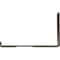 Ekena Millwork Steel Hanging Shelf Bracket, Antiqued Pale Gold 2"W x 12"D x 7"H BKTM02X12X07HSAPG - alternate 4